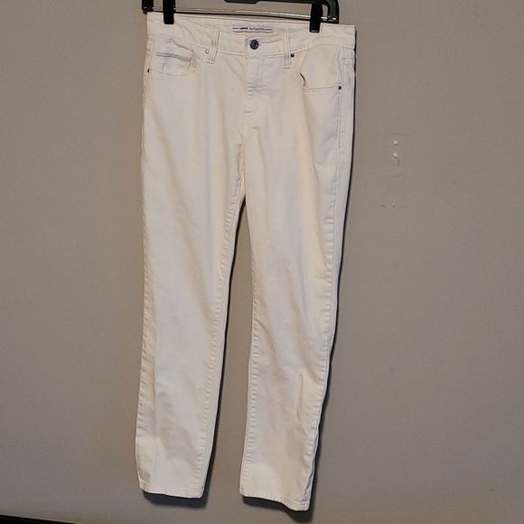 LEVIS CLASSIC WHITE  MID RISE JEANS - Picture 2 of 7